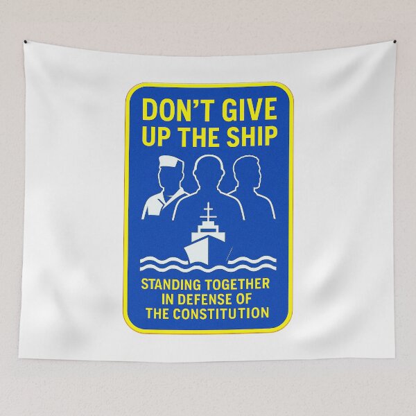 Item preview, DON’T GIVE UP THE SHIP – BADGE COLLECTION — “You Saw Nothing… Except EVERYTHING” Edition designed and sold by WheelieGdArt.