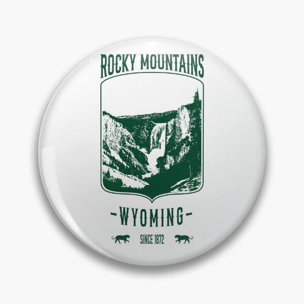 Item preview, Rocky Mountains - forest green designed and sold by T-shirts LWD.