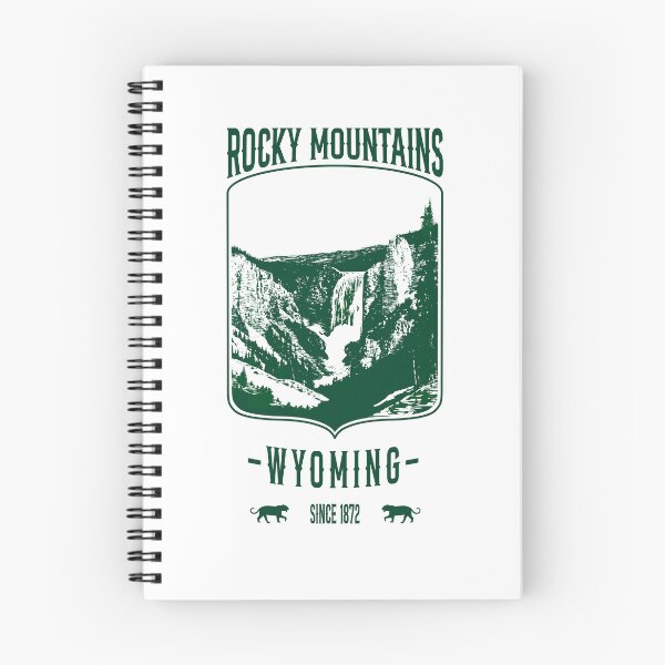 Item preview, Rocky Mountains - forest green designed and sold by T-shirts LWD.