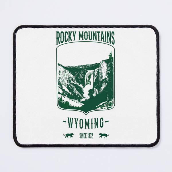 Item preview, Rocky Mountains - forest green designed and sold by T-shirts LWD.