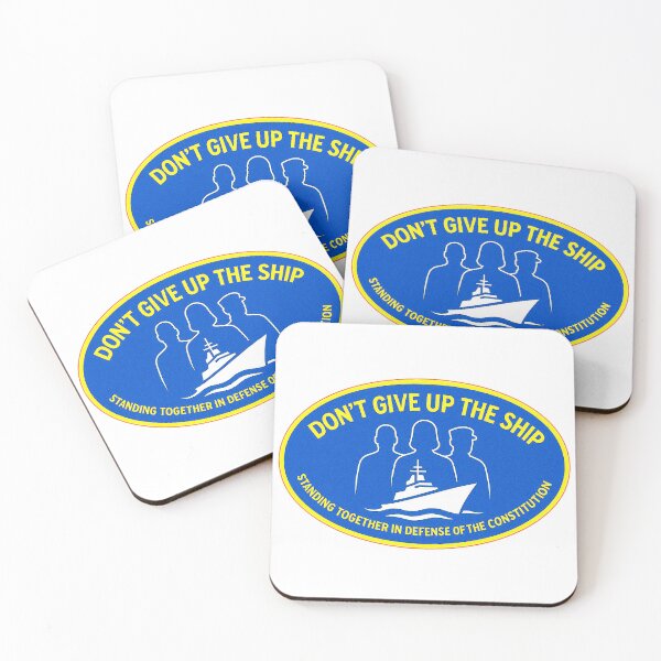 Item preview, DON’T GIVE UP THE SHIP – BADGE COLLECTION — “Oathkeepers in the Real Sense” Edition designed and sold by WheelieGdArt.