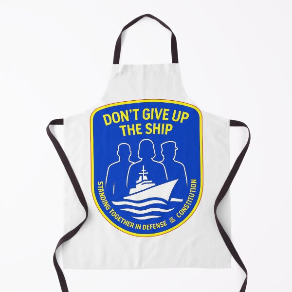Item preview, DON’T GIVE UP THE SHIP – BADGE COLLECTION — “Service Members Don’t Scare Easy”Edition designed and sold by WheelieGdArt.