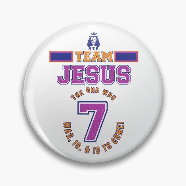 Item preview, Team Jesus - Blue, orange, & fuchsia (transparent background) designed and sold by Holy Coast Threads (Formerly ChristianFlower).