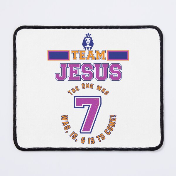 Item preview, Team Jesus - Blue, orange, & fuchsia (transparent background) designed and sold by Holy Coast Threads (Formerly ChristianFlower).