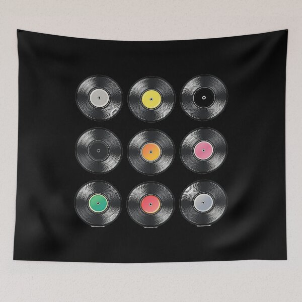 Item preview, Retro Wax Reverie - Vinyl Record Designs designed and sold by RockitBaby.