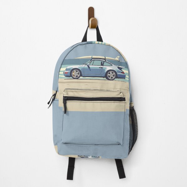 Item preview, Vintage 911 993 Turbo sports car surfing at the beach designed and sold by blackdogshop.