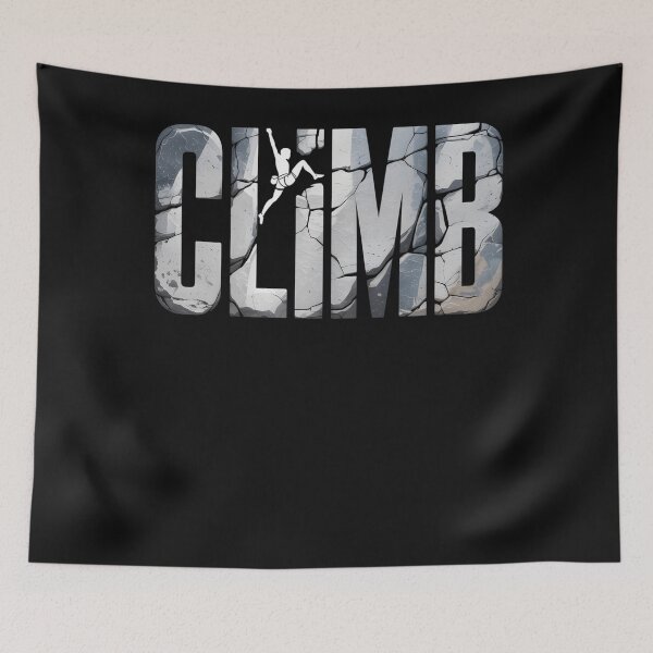 Item preview, Rock Climbing Men Women Boys Distressed Climb For Alpinists designed and sold by clothesy7.