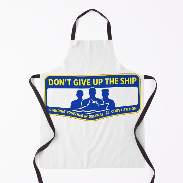 Item preview, DON’T GIVE UP THE SHIP – BADGE COLLECTION — “Chain of Command ≠ Chain of Blindness” Edition designed and sold by WheelieGdArt.