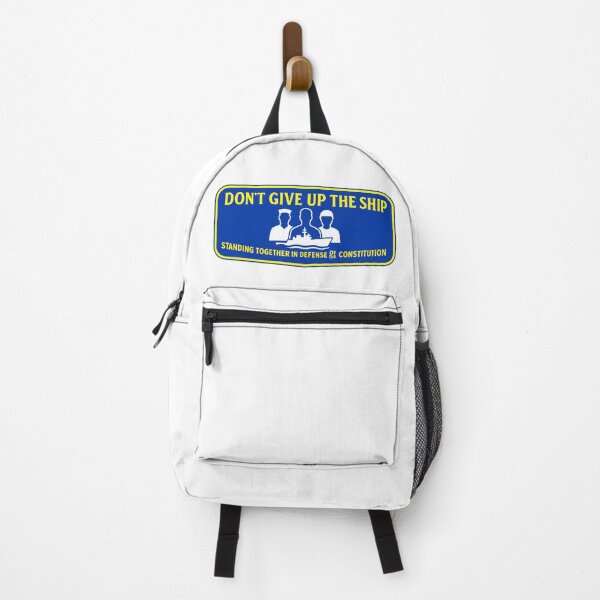 Item preview, DON’T GIVE UP THE SHIP – BADGE COLLECTION — “Honor Has a Backbone” Edition designed and sold by WheelieGdArt.
