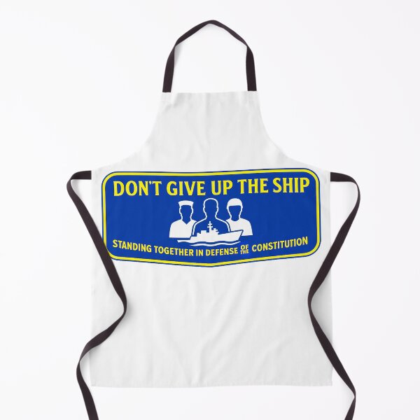 Item preview, DON’T GIVE UP THE SHIP – BADGE COLLECTION — “Honor Has a Backbone” Edition designed and sold by WheelieGdArt.