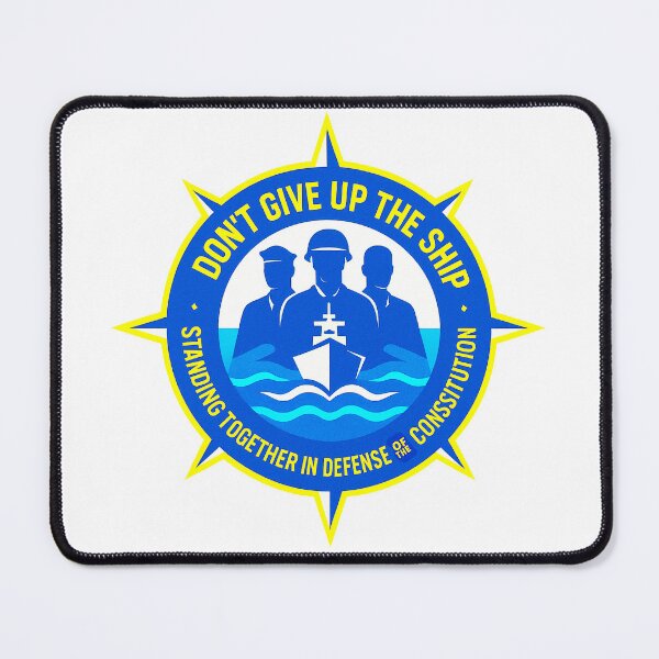 Item preview, DON’T GIVE UP THE SHIP – BADGE COLLECTION — “True North Is the Constitution” Edition designed and sold by WheelieGdArt.