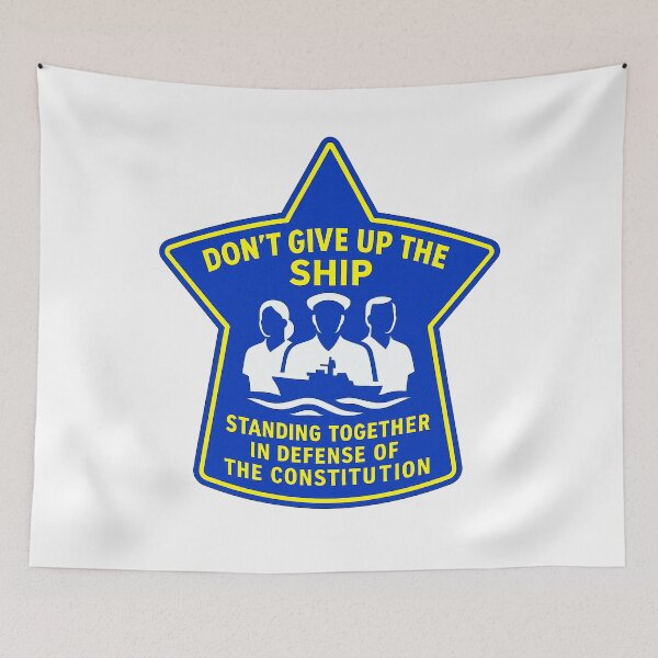 Item preview, DON’T GIVE UP THE SHIP — “Honor Has No Off-Switch” Edition designed and sold by WheelieGdArt.