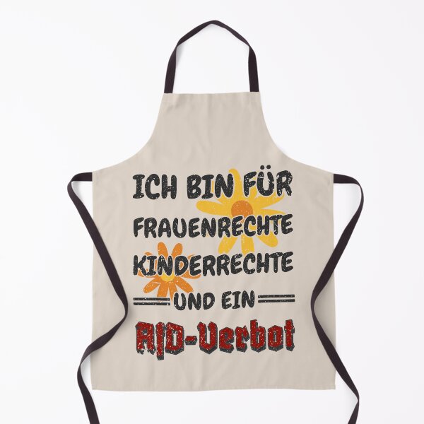 Item preview, I am in favor of women's rights, children's rights, and a ban on the AfD – a clear democratic statement. designed and sold by VariousGoodies.