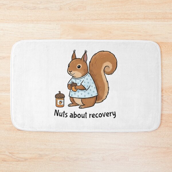 Item preview, Nuts About Recovery Squirrel Support designed and sold by k3rstman1.