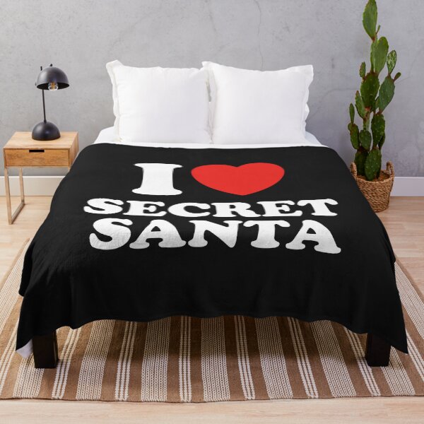 Item preview, I LOVE SECRET SANTA designed and sold by shitpostee.