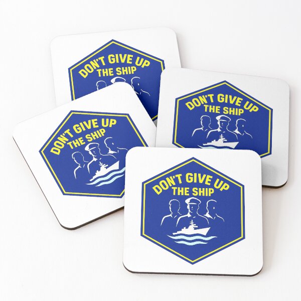 Item preview, DON'T GIVE UP THE SHIP – BADGE COLLECTION DON'T GIVE UP THE SHIP – BADGE COLLECTION – Halt the Harm Edition designed and sold by WheelieGdArt.