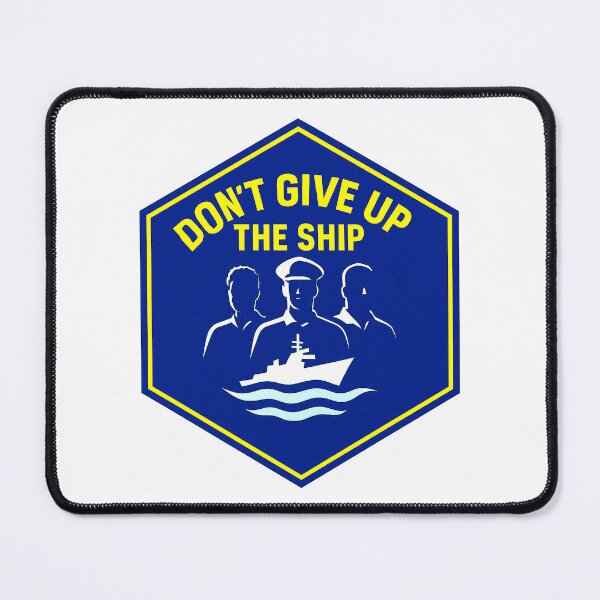 Item preview, DON'T GIVE UP THE SHIP – BADGE COLLECTION DON'T GIVE UP THE SHIP – BADGE COLLECTION – Halt the Harm Edition designed and sold by WheelieGdArt.