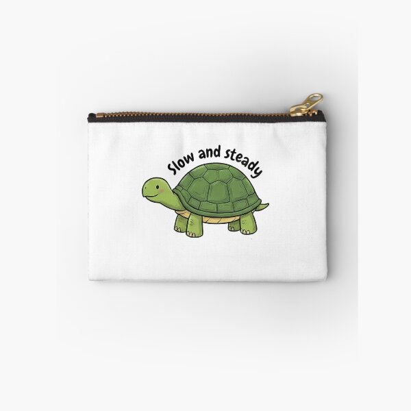 Item preview, Cute Green Turtle Slow Steady Quote designed and sold by k3rstman1.
