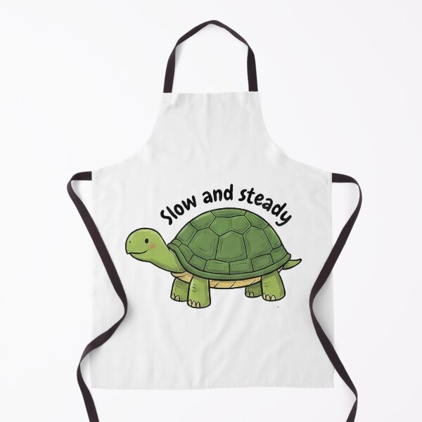 Item preview, Cute Green Turtle Slow Steady Quote designed and sold by k3rstman1.