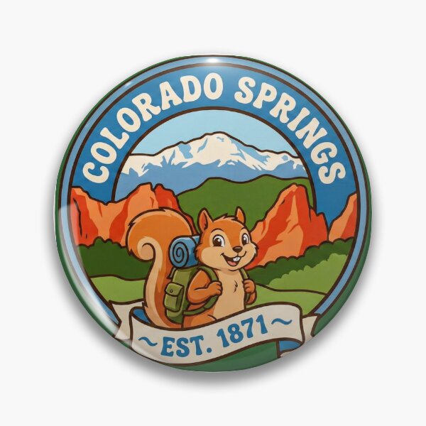 Item preview, Colorado Springs, Colorado designed and sold by MattBStickers.