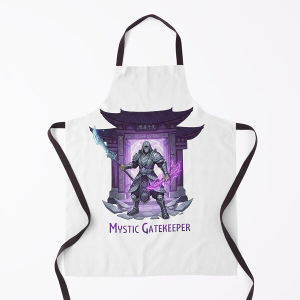 Item preview, Mystic Gatekeeper Fantasy RPG Art – Legendary Arcane Warrior Guardian for Tabletop Gamers designed and sold by wellie-chic.