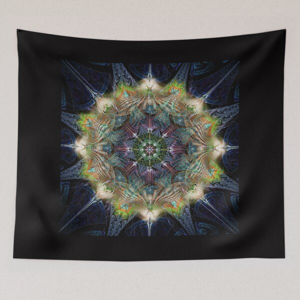 Item preview, Multicolored Blazon On Black designed and sold by Pixicato.
