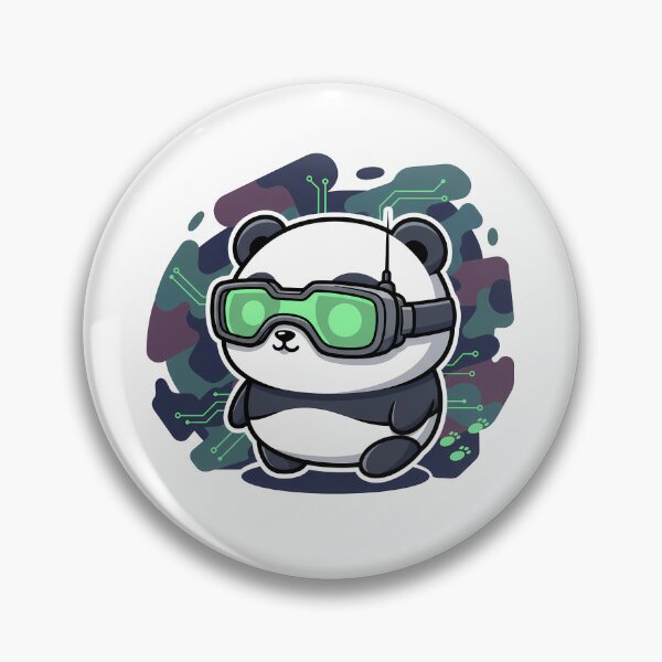 Item preview, Kawaii Panda Virtual Reality Gamer designed and sold by k3rstman1.