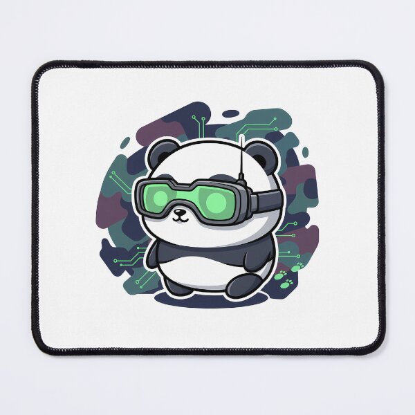 Item preview, Kawaii Panda Virtual Reality Gamer designed and sold by k3rstman1.