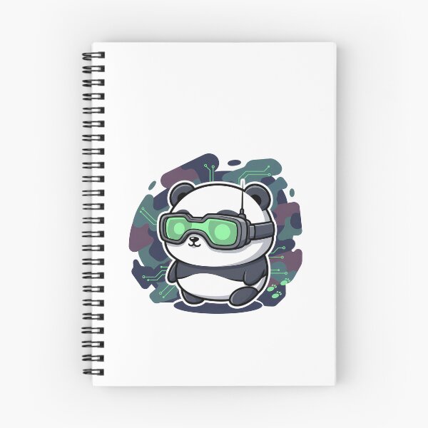 Item preview, Kawaii Panda Virtual Reality Gamer designed and sold by k3rstman1.
