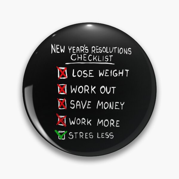 Item preview, New Year's resolution checklist designed and sold by ARIVONTEE.