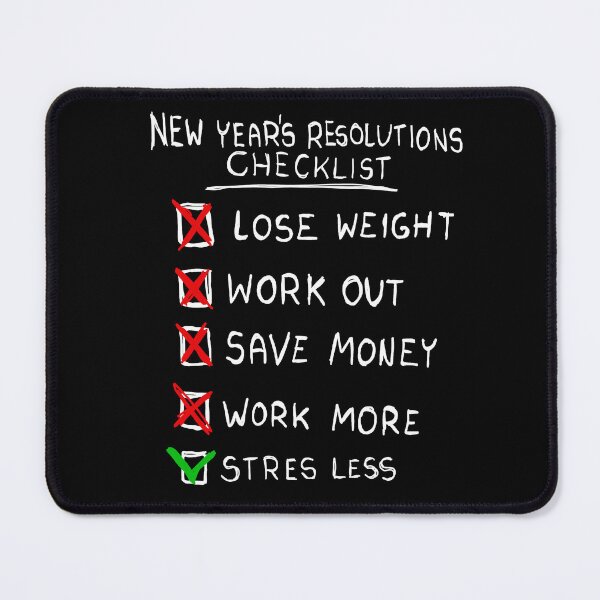 Item preview, New Year's resolution checklist designed and sold by ARIVONTEE.