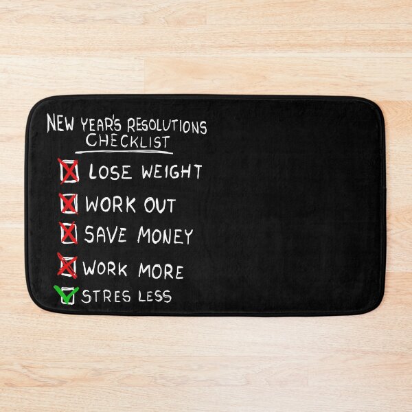 Item preview, New Year's resolution checklist designed and sold by ARIVONTEE.