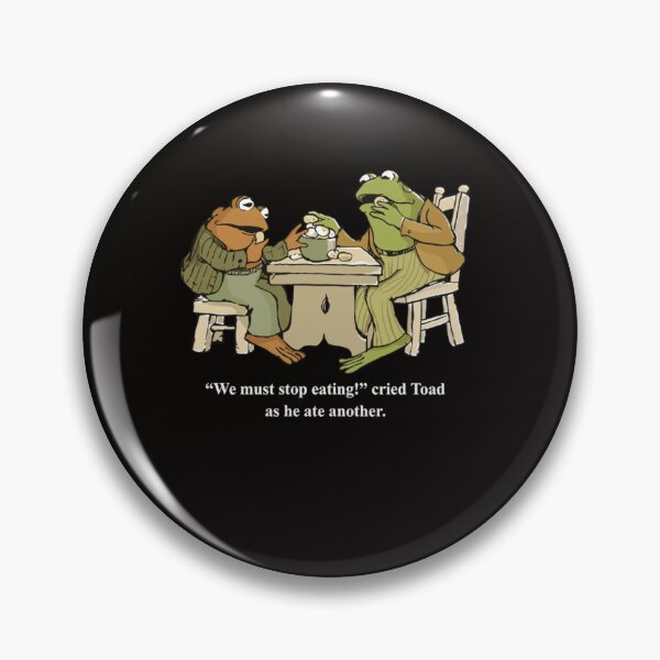 Item preview, Frog And Toad We Must Stop Eating T-Shi designed and sold by FocusForStars22.