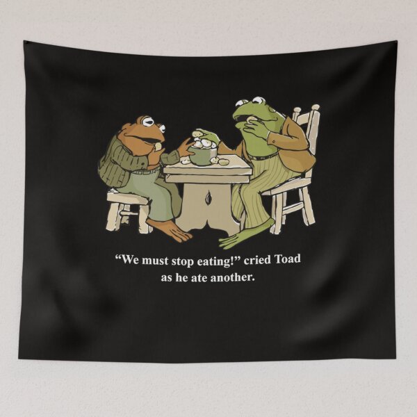 Item preview, Frog And Toad We Must Stop Eating T-Shi designed and sold by FocusForStars22.
