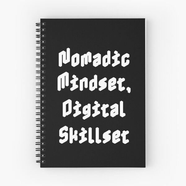 Item preview, Nomadic Mindset, Digital Skillset designed and sold by Ninjacatoff.