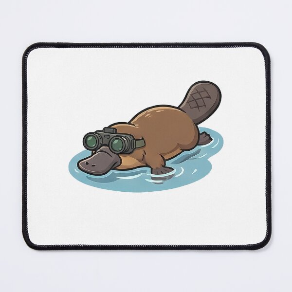 Item preview, Cute Platypus Binoculars Wildlife Observer designed and sold by k3rstman1.