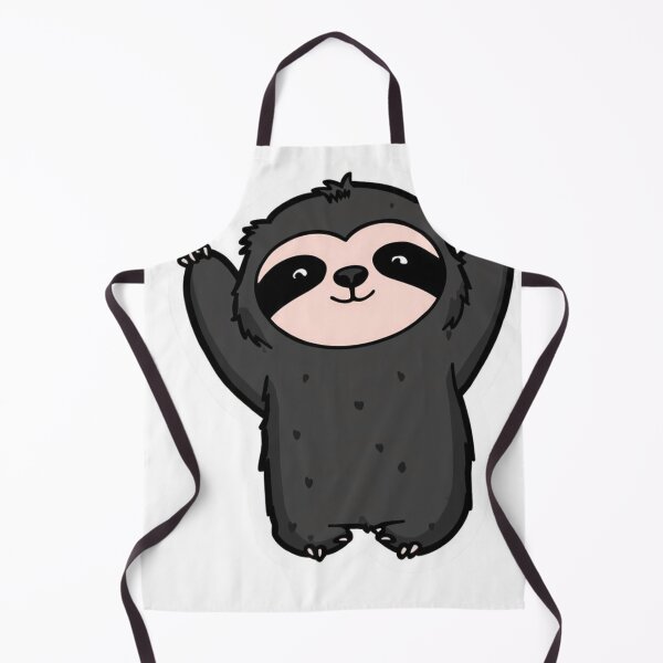 Item preview, Cute Black Sloth Vector Sticker – Playful Cartoon Sloth T-Shirt Design. designed and sold by printeGear.