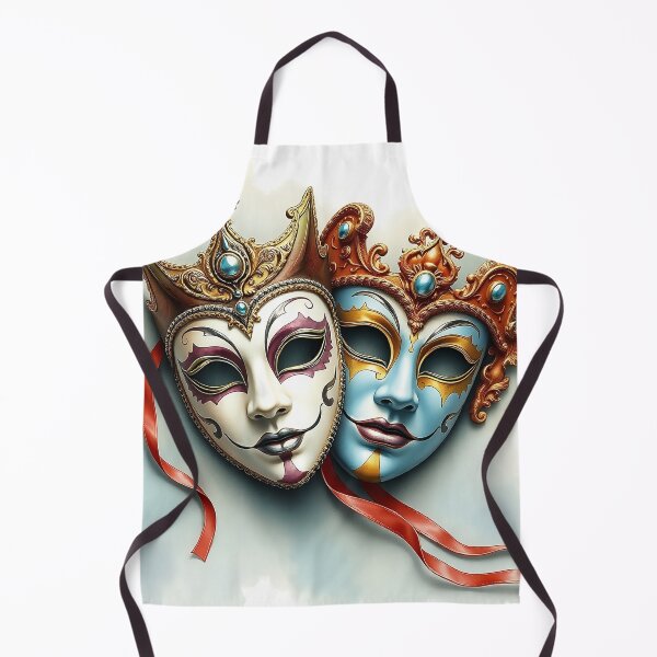 Item preview, Detailed Venetian Mask | Watercolor Style designed and sold by UnhingedBird.