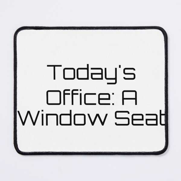 Item preview, Today’s Office: A Window Seat designed and sold by Ninjacatoff.