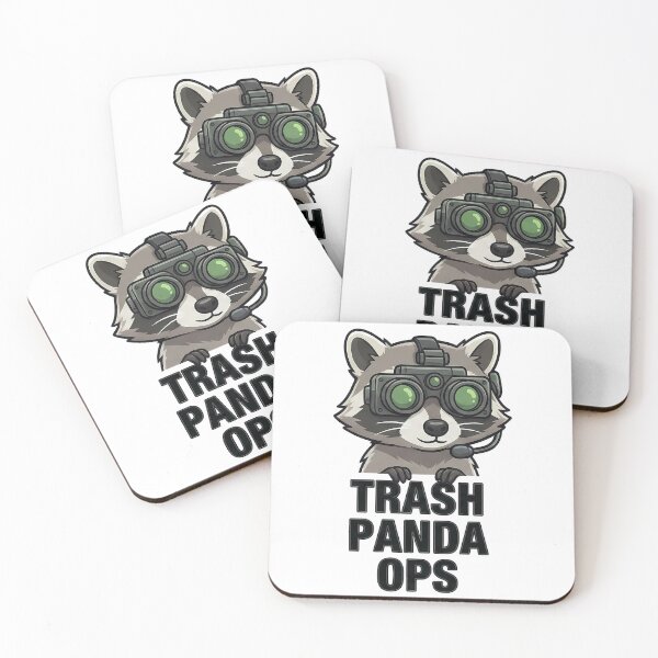 Item preview, Trash Panda Ops Tactical Raccoon Night Vision designed and sold by k3rstman1.