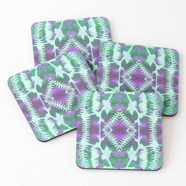 Item preview, Negative Space Monoprint Pattern designed and sold by vallisrowe.