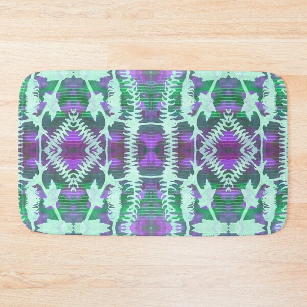 Item preview, Negative Space Monoprint Pattern designed and sold by vallisrowe.