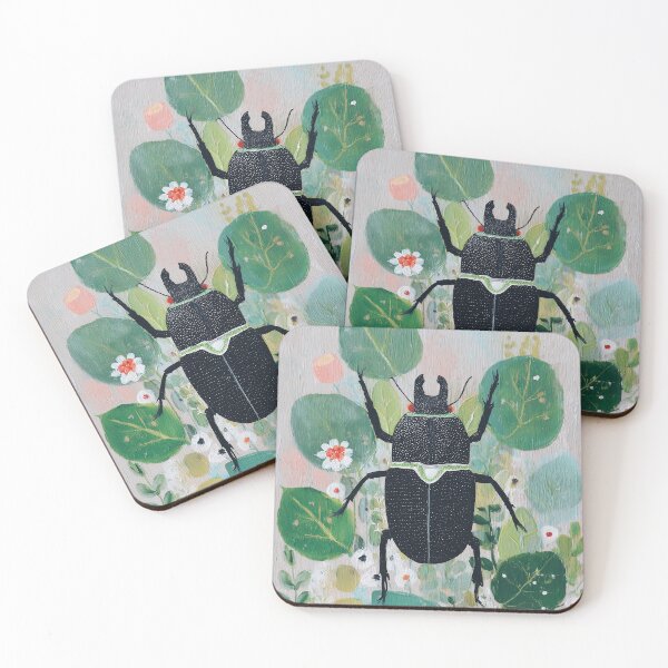 Item preview, Beetle on Vibrant Foliage designed and sold by lautir.