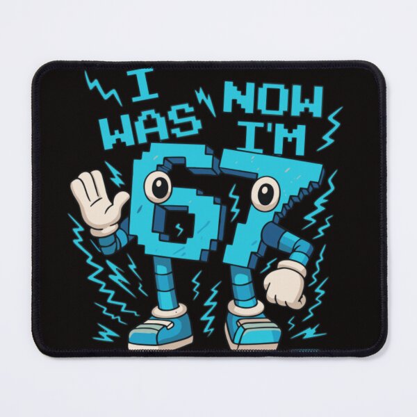 Item preview, I Was 6 Now Im 7 Shirt 67 Brainrot Meme designed and sold by FocusForStars22.