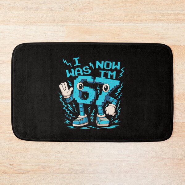Artikelvorschau, Ich war 6, jetzt bin ich 7 – T-Shirt mit der Aufschrift „67 Brainrot Meme“ entworfen und verkauft von FocusForStars22.
