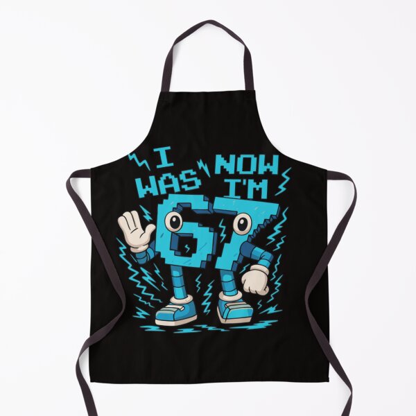 Item preview, I Was 6 Now Im 7 Shirt 67 Brainrot Meme designed and sold by FocusForStars22.