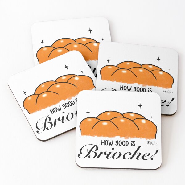 Item preview, How Good is Brioche - Black designed and sold by Ish and Giggles.