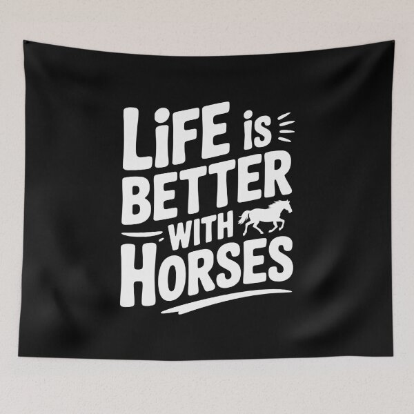 Item preview, Life is Better with Horses designed and sold by Frank Ring.