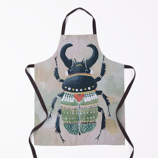 Item preview, Ornate Beetle on Pastel Background designed and sold by lautir.