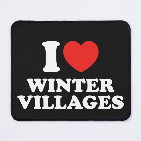 Item preview, I Love Winter Villages designed and sold by shitpostee.